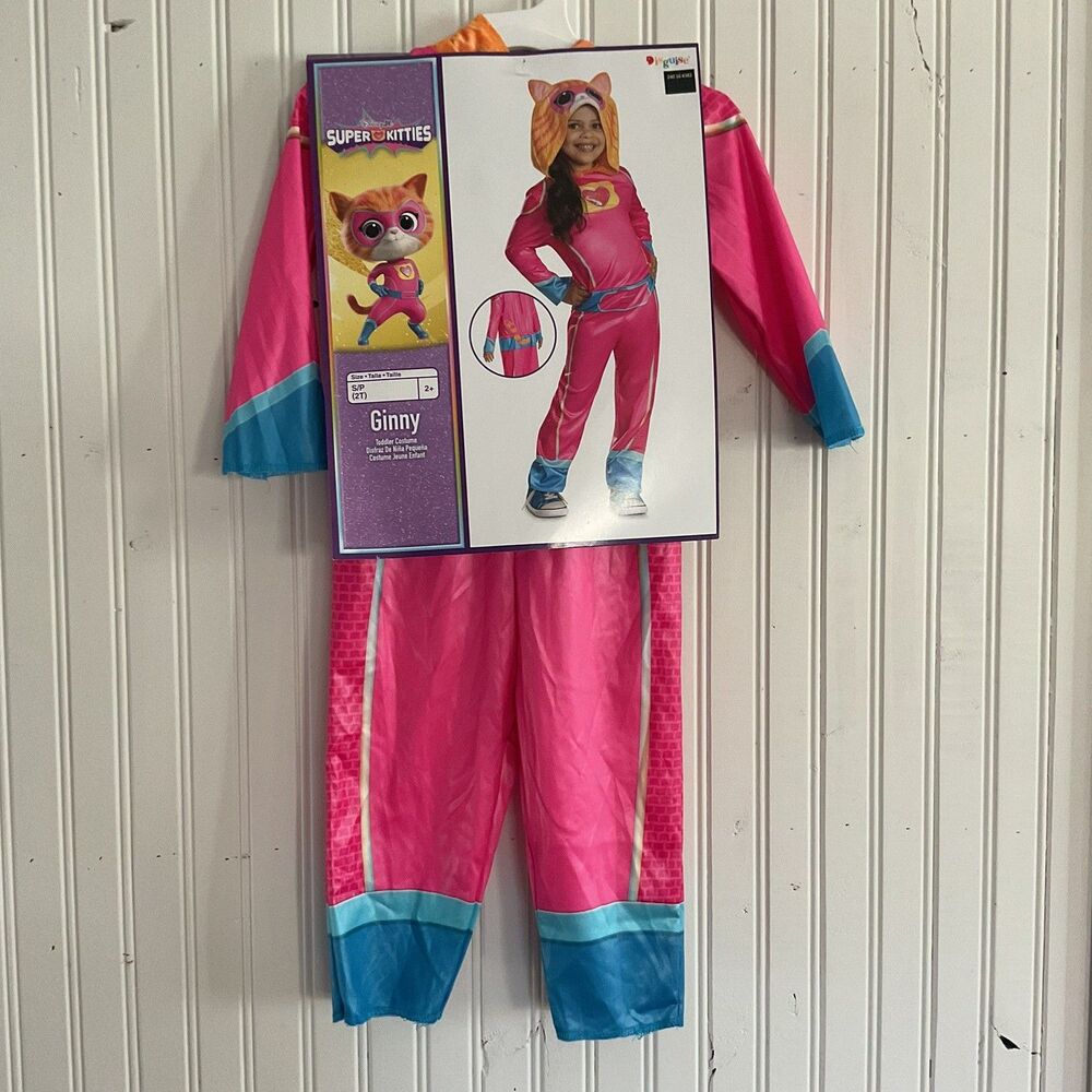 Ginny ClassicDisney Junior Super Kitties Fancy DressUp Halloween Child Costume2T
